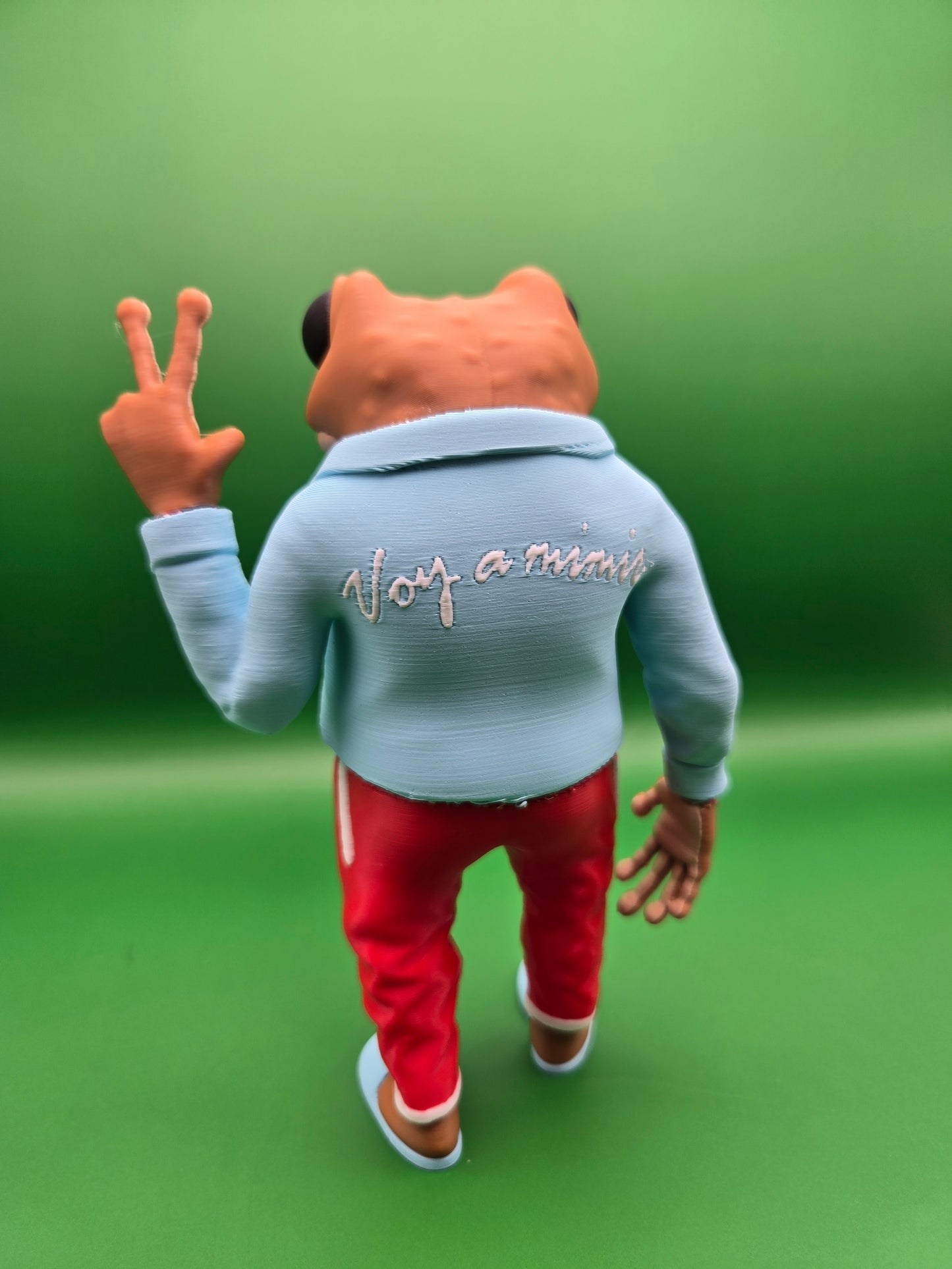 Sapo Concho DtMF Bad Bunny 3D Printed Figure