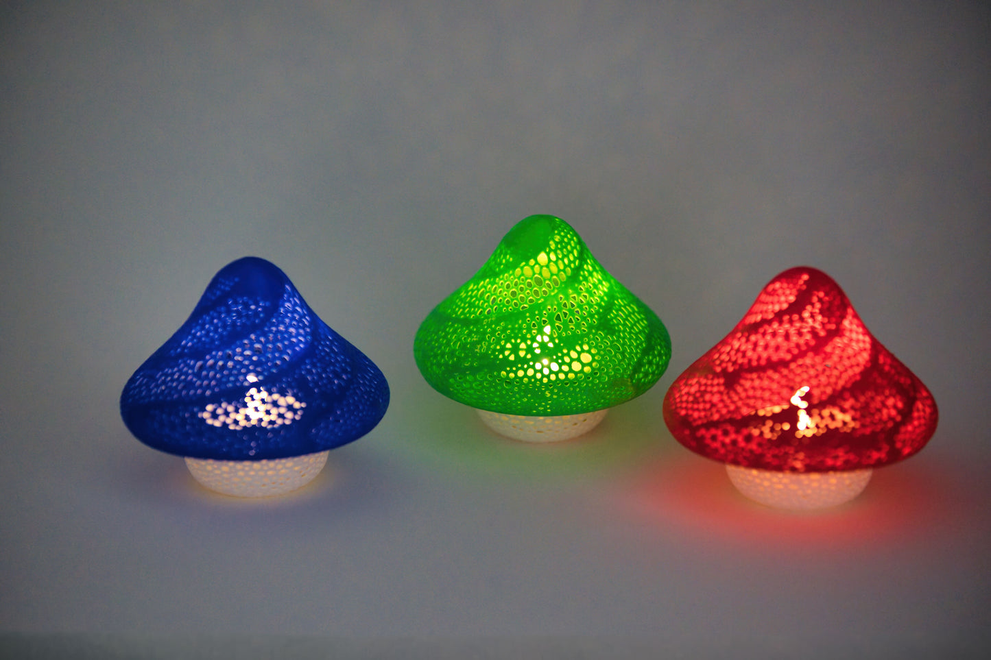 3D Printed Mushroom Lights