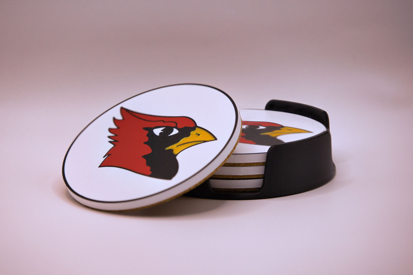 Custom 3D Printed Drink Coaster Set of 4