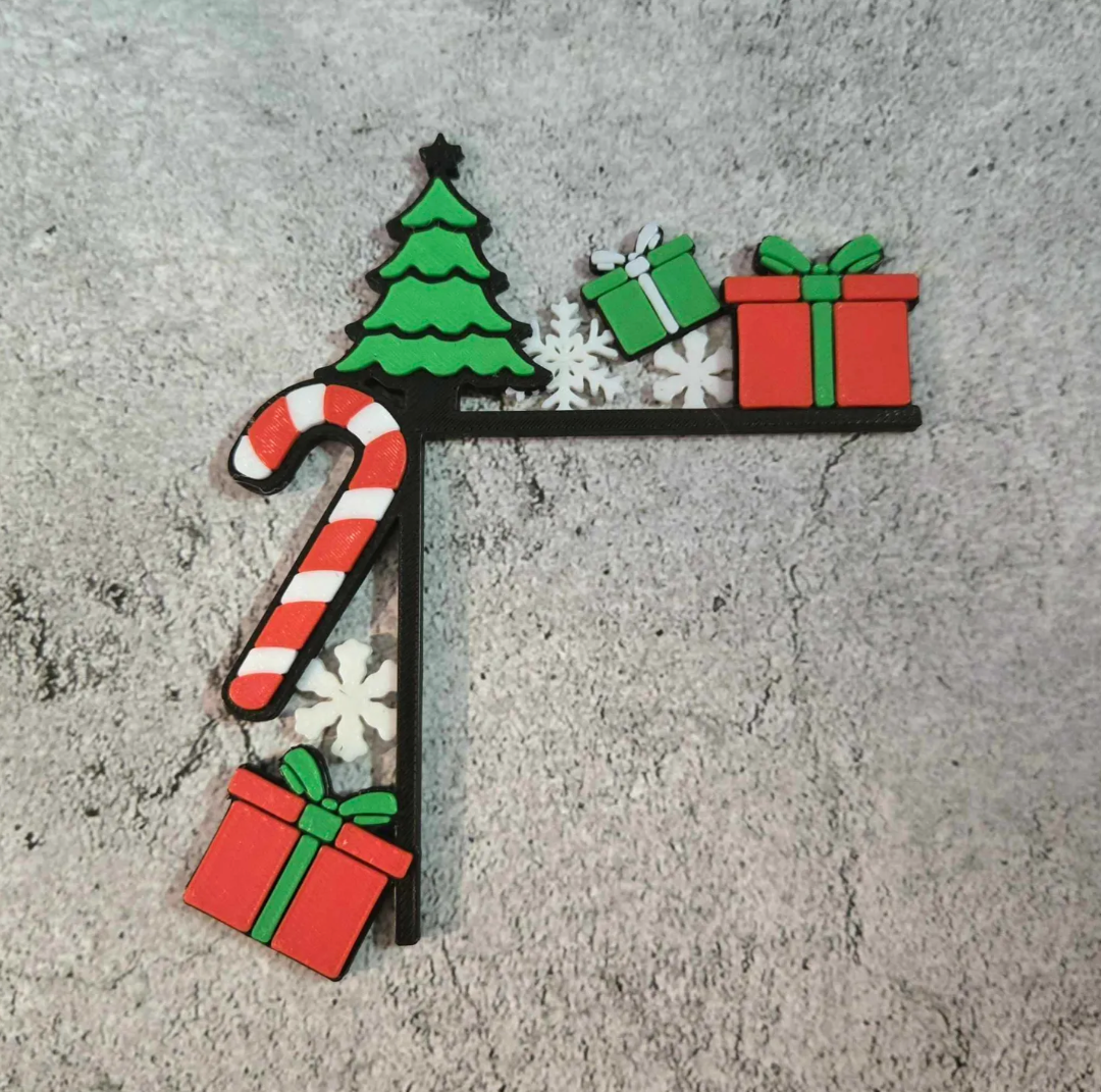 3D Printed Christmas Light Switch Decoration