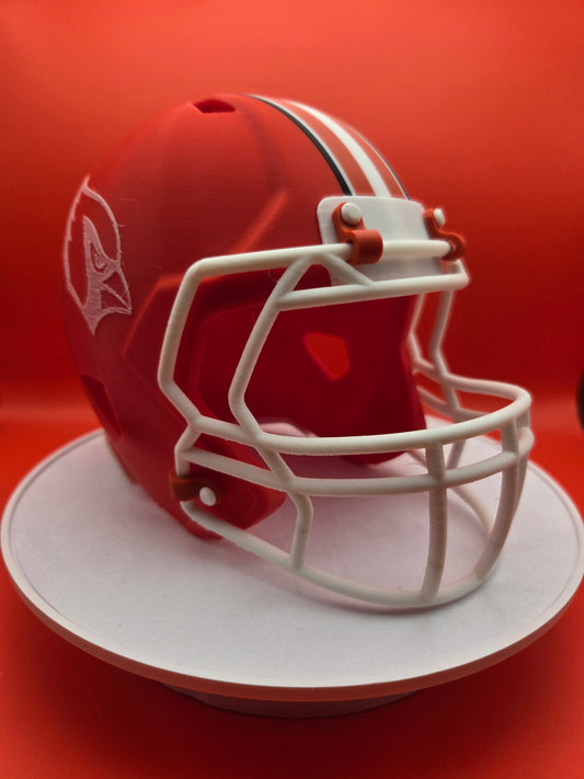 Football Helmet Custom 3D Printed