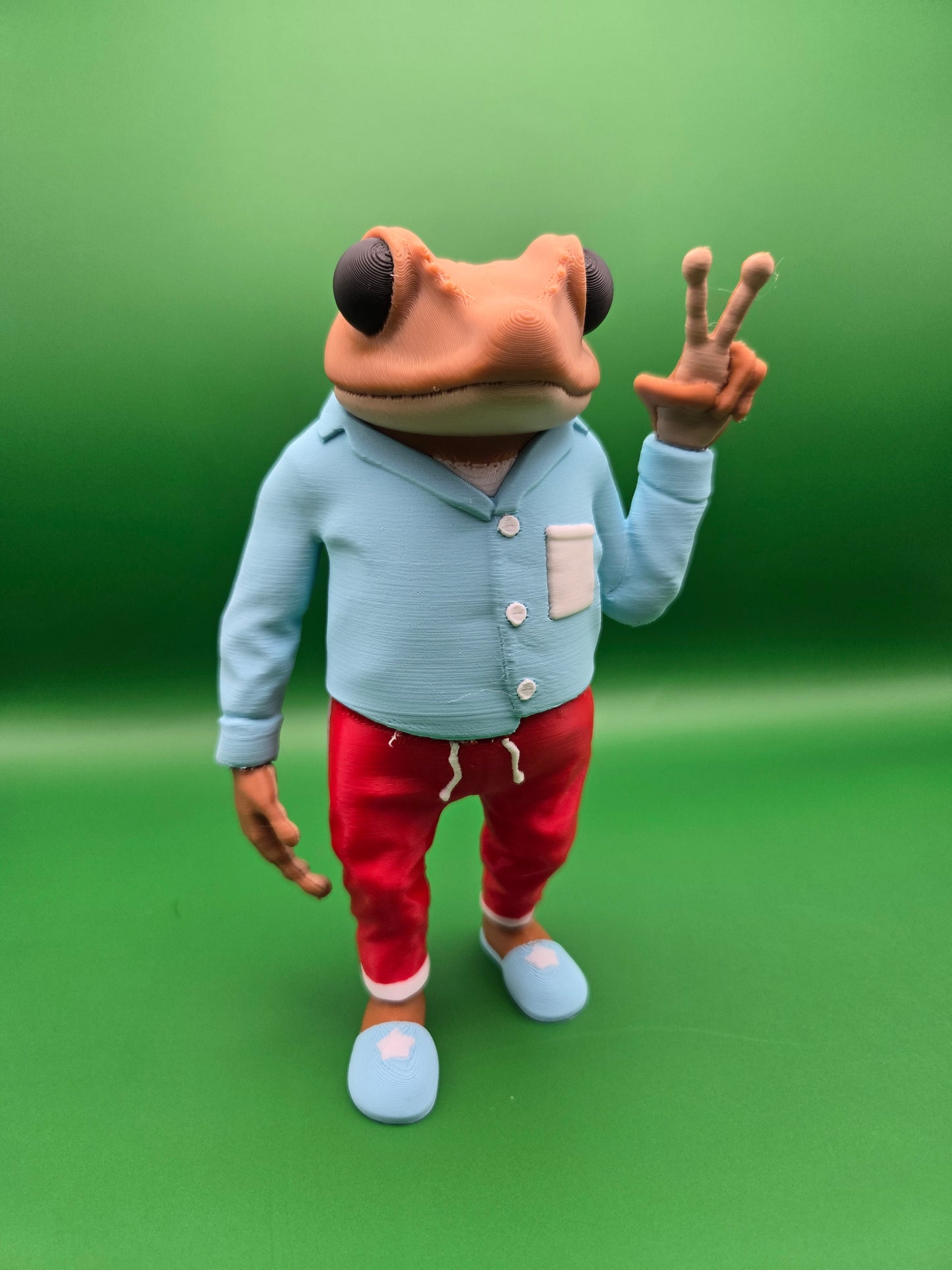 Sapo Concho DtMF Bad Bunny 3D Printed Figure