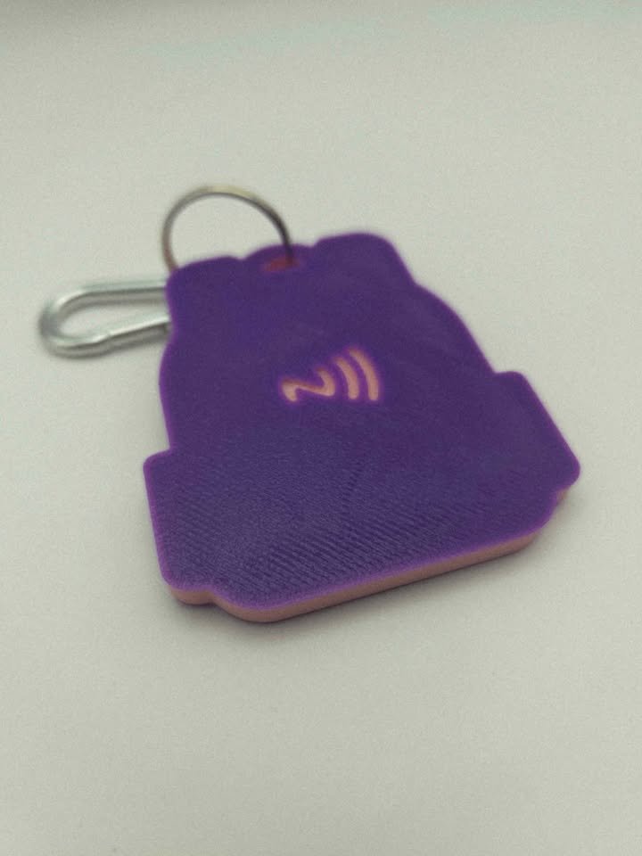 Backpack Name Tag - NFC