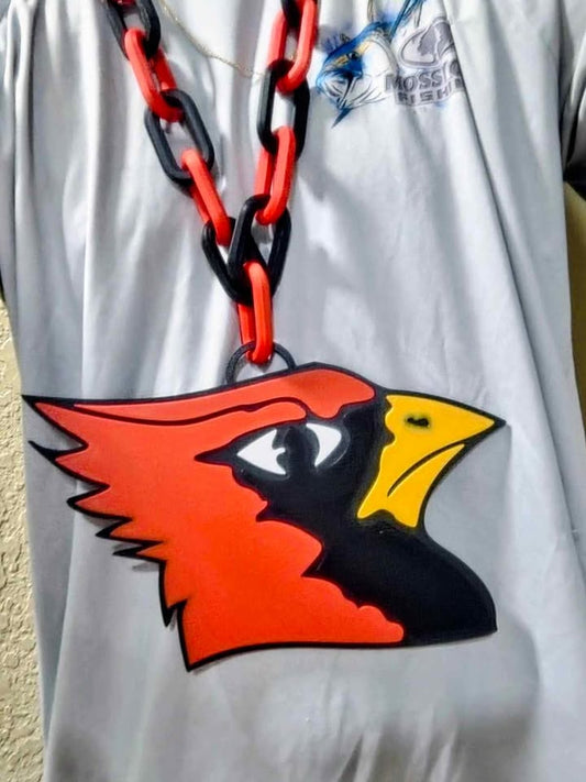 School Spirit Drip Chain - BC Cardinals