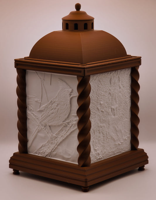 Custom 3D Printed 4 Pane Lithophane