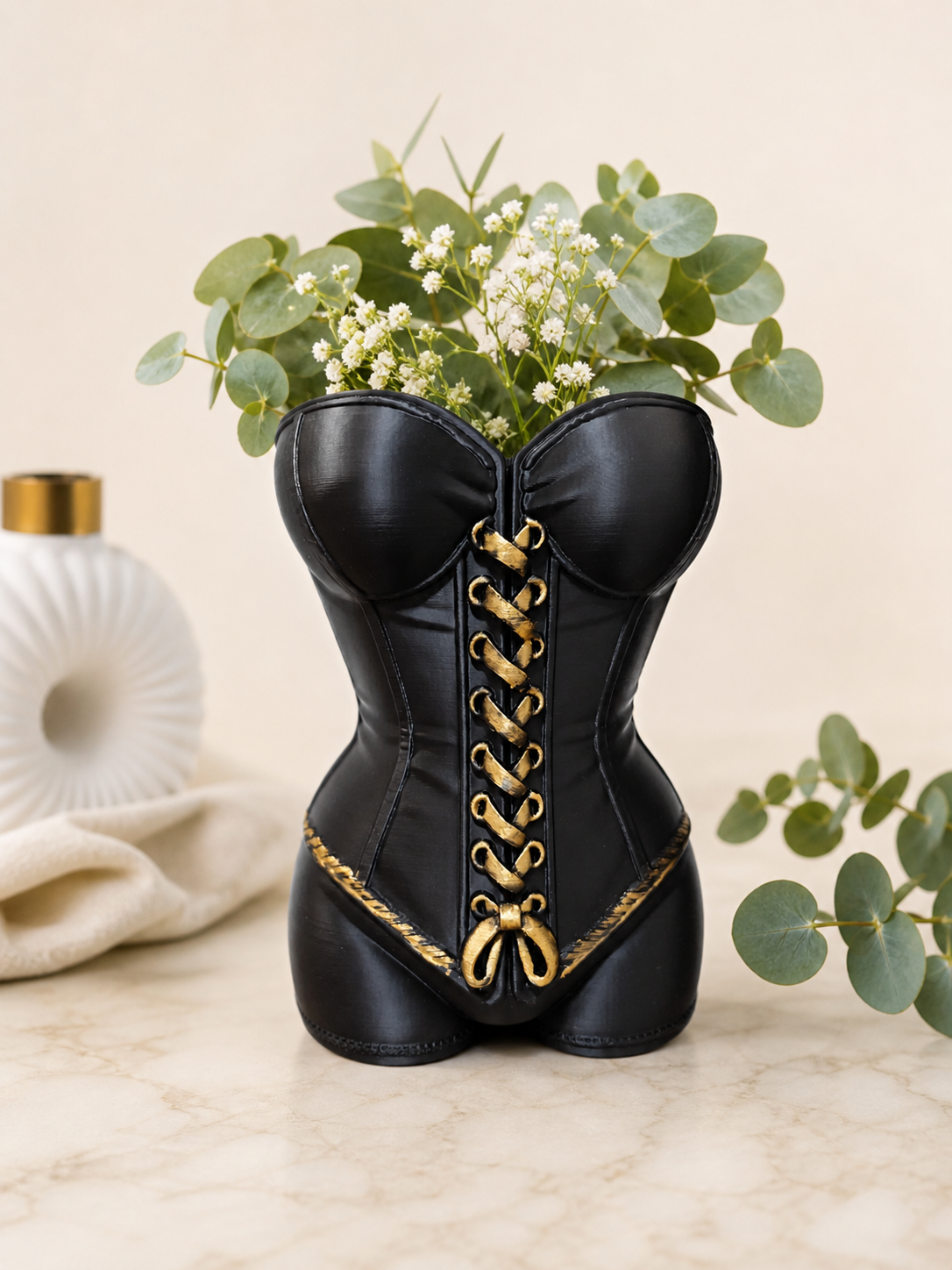 Corset Planter 3D Printed